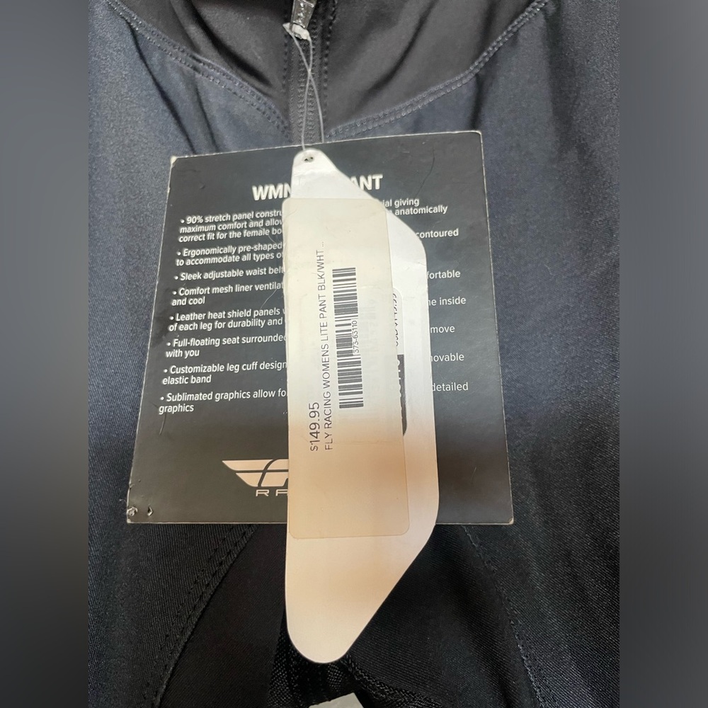 Fly Racing Black Motorcycle Pants - Picture 5 of 8
